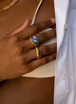 Ring Large Aquarius