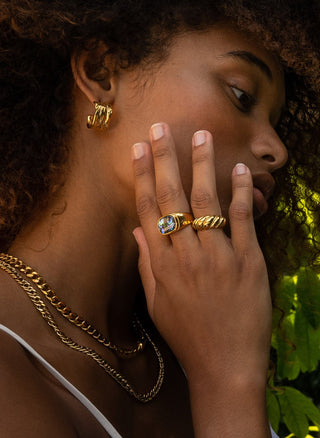 Ring Large Aquarius