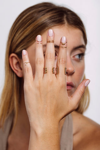 Filigraner Ring Tissage