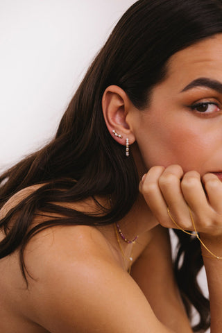 Ear Climber Frida - Zuchtperle